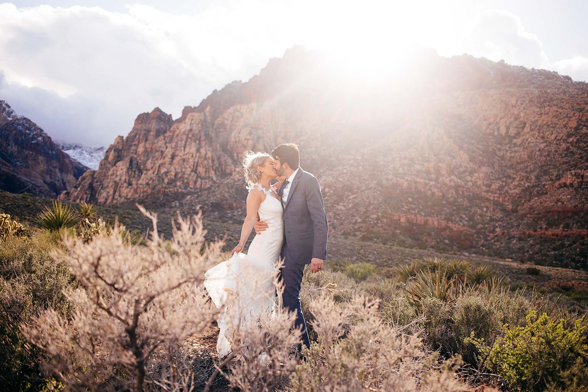 Red Rock Canyon Las Vegas Destination Wedding Photography