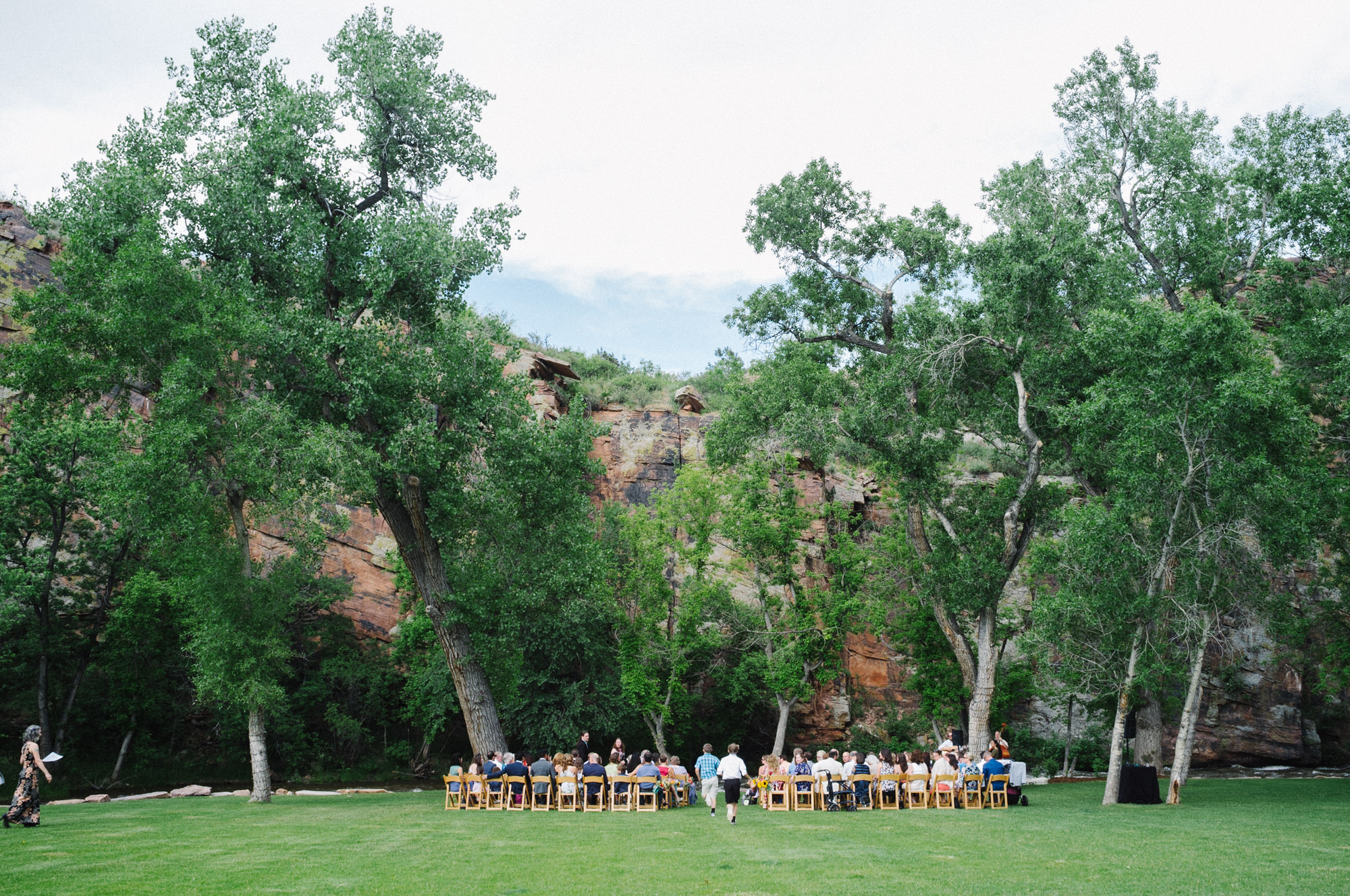 Planet Bluegrass Wedding in Lyons, Colorado